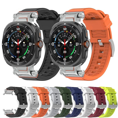 Flex Sport Silicone Band for Galaxy Watch (Metal Connector)