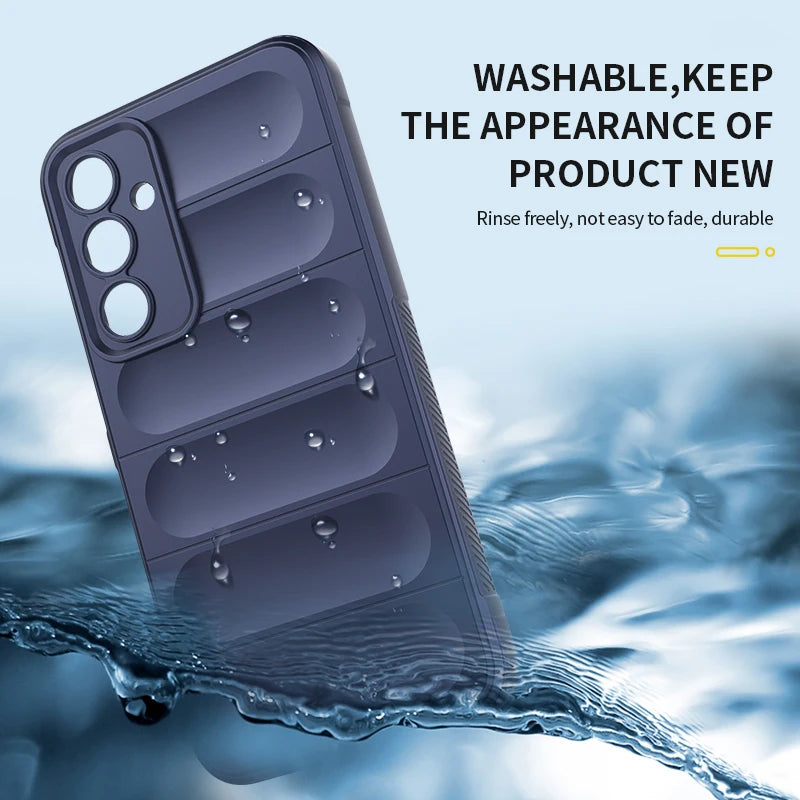 Flex Grip Indent Silicone Samsung Galaxy Case