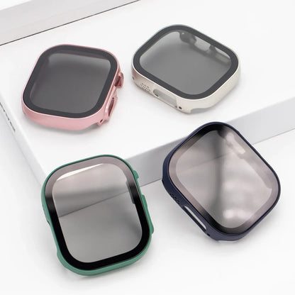 PrivacyGuard Tempered Glass Bumper for Apple Watch