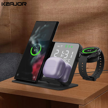 TriPower 3-in-1 Wireless Charging Station