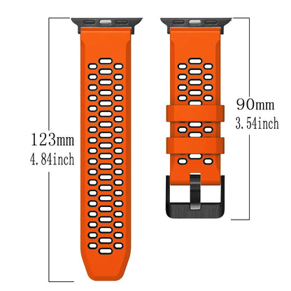 Vented Sports Silicone Band for Apple Watch