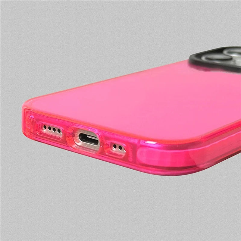 NeonShield Glow Bumper Case