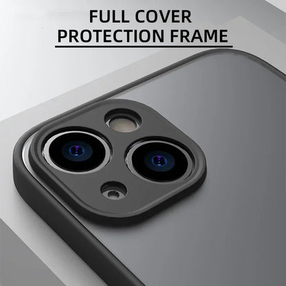 Mono Color Armor Matte Shockproof Case