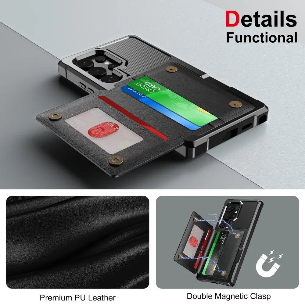 ShieldWallet Flip Case for Samsung Galaxy S24