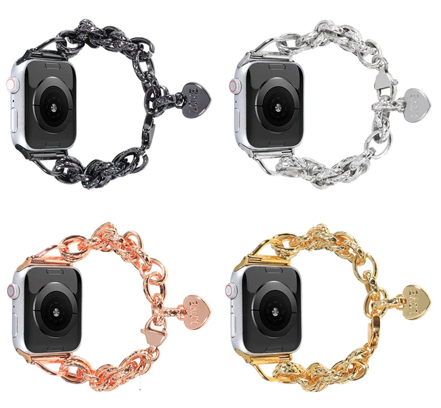 Love Chain Link Band for Apple Watch