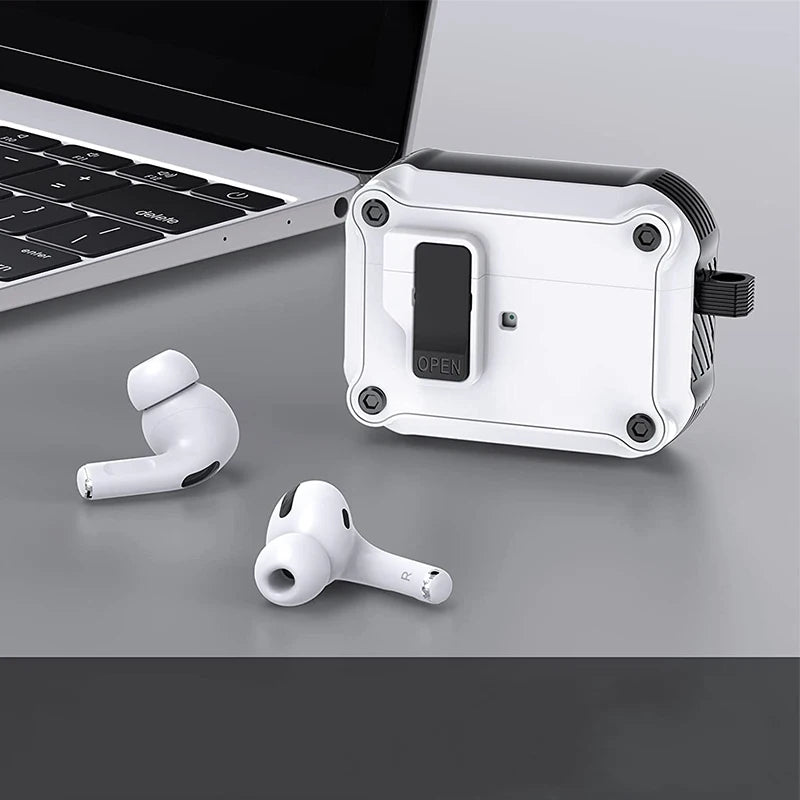 Security Lock Cover for AirPods (Shockproof Cover)