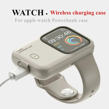 PowerPod Wireless Charger Case for Apple Watch