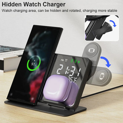 TriPower 3-in-1 Wireless Charging Station