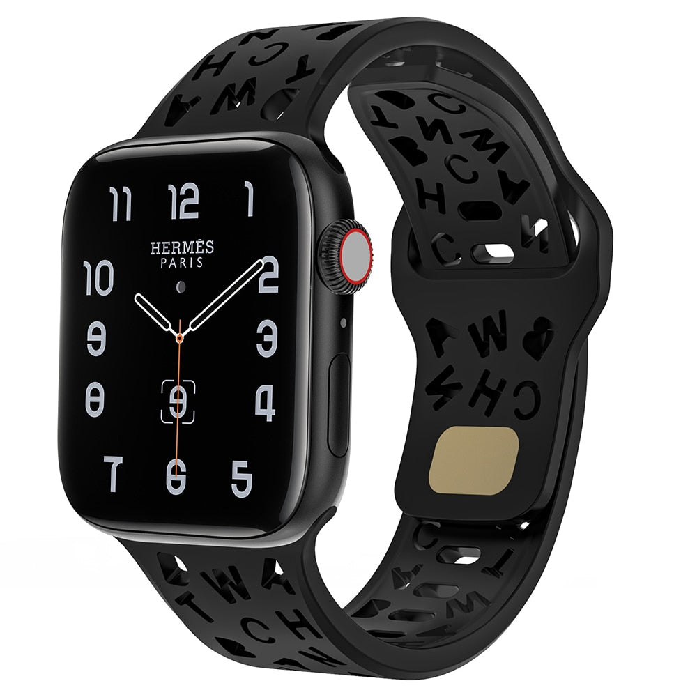 Alpha Band Silicone Band for Apple Watch