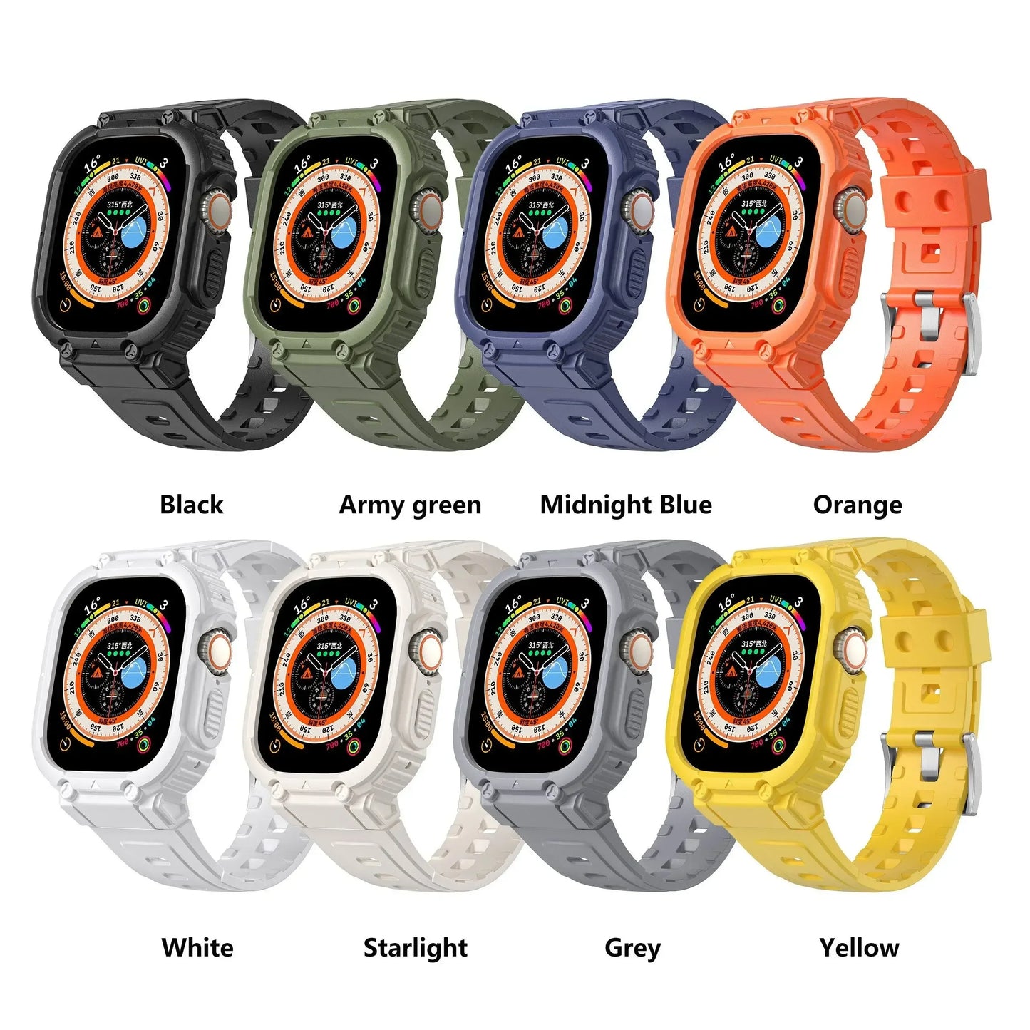 Sports Band & Case for Apple Watch