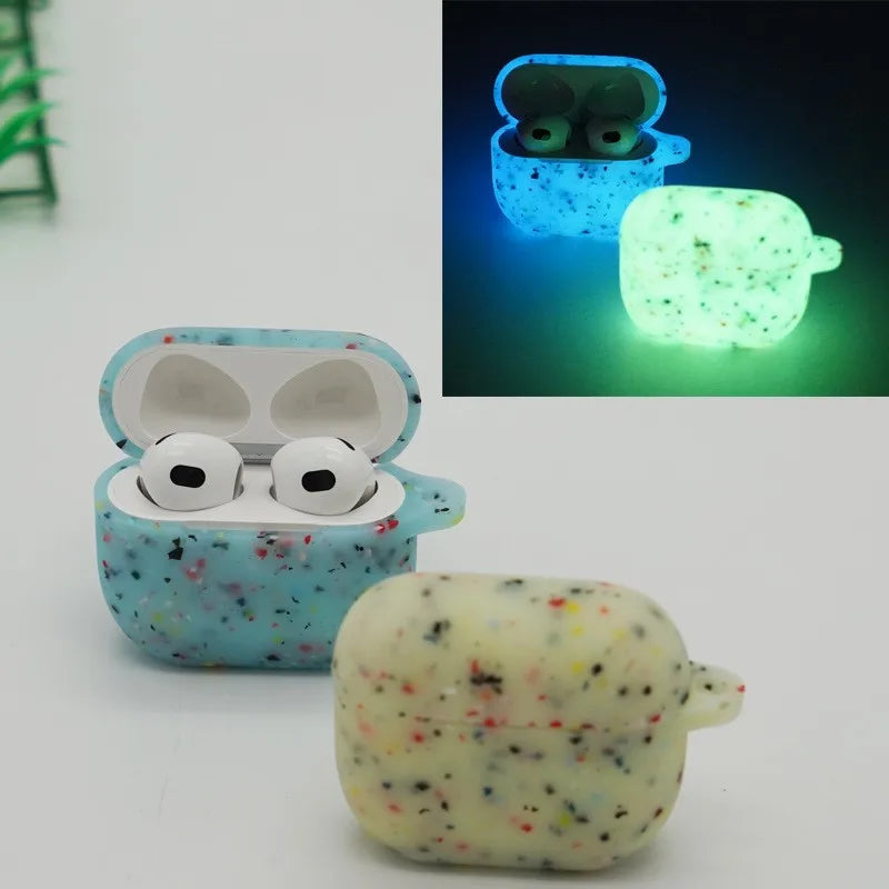 Night Light Luminous Silicone Soft Cover for Air Pods