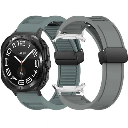 Flex Lock Magnetic Folding Buckle for Galaxy Watch 7 Ultra 47mm