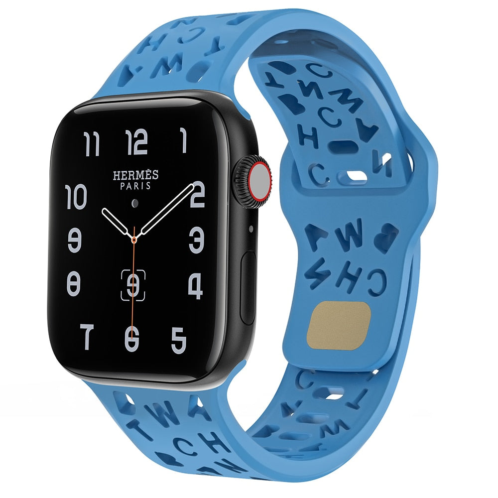 Alpha Band Silicone Band for Apple Watch