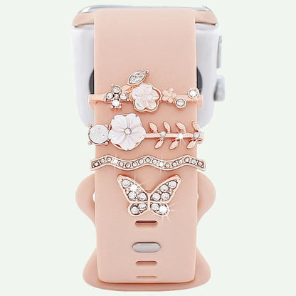 Flutter Bloom Butterfly Charm Stack Set