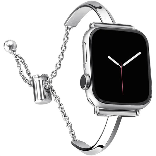 Simple Chain Stainless Steel Band for Apple Watch