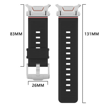 Flex Sport Silicone Band for Galaxy Watch (Metal Connector)