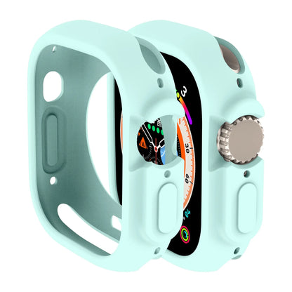 All-Round Shockproof Protective Silicone Bumper for Apple Watch Ultra3 2 49mm (Scratch-Resistant)