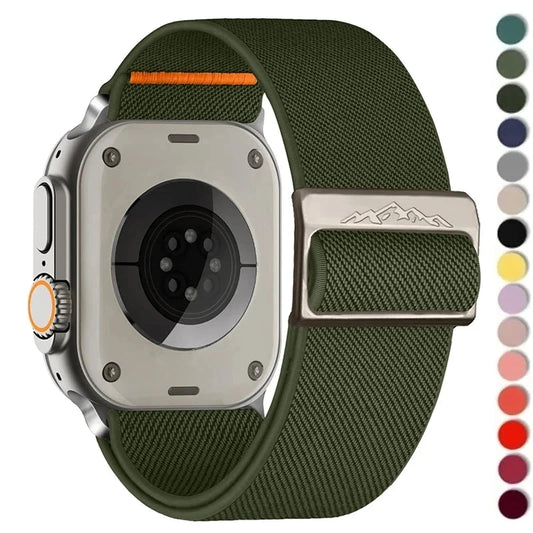 Smooth Nylon Strap for Apple Watch