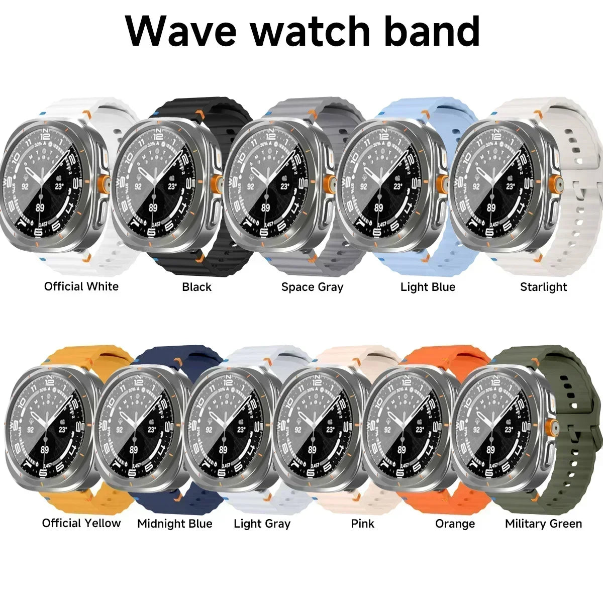 Samsung Galaxy Watch (Ultra} 7 6 5 4- 40mm 44mm (Tempered Glass Screen Protector)