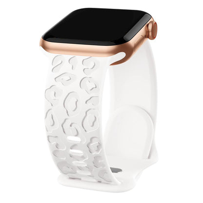 Wild Print Engraved Band for Apple Watch