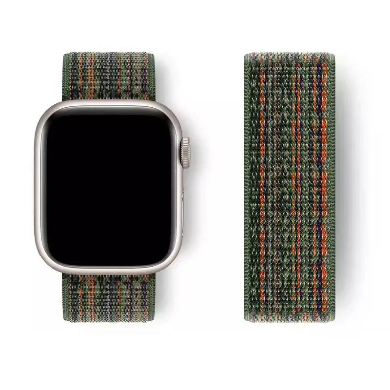 NK Sport Nylon Band for Apple Watch (Adjustable Elastic)