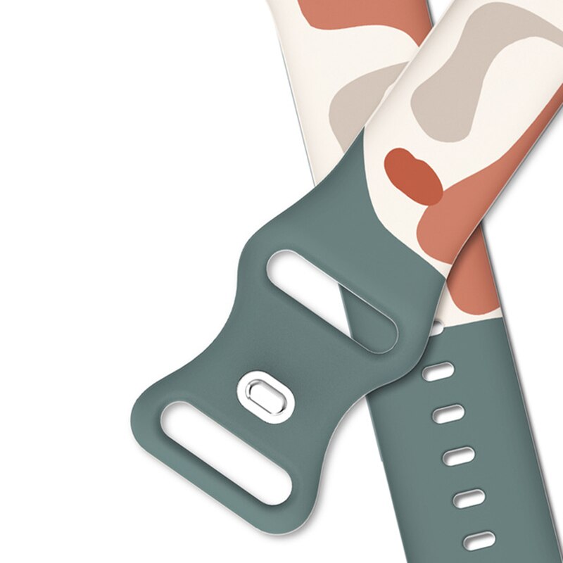 Camouflage Silicone Band for Apple Watch